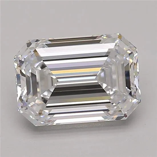 3.03ct Emerald Lab Grown Diamond (Colour D, Clarity VVS1, GIA Certified)