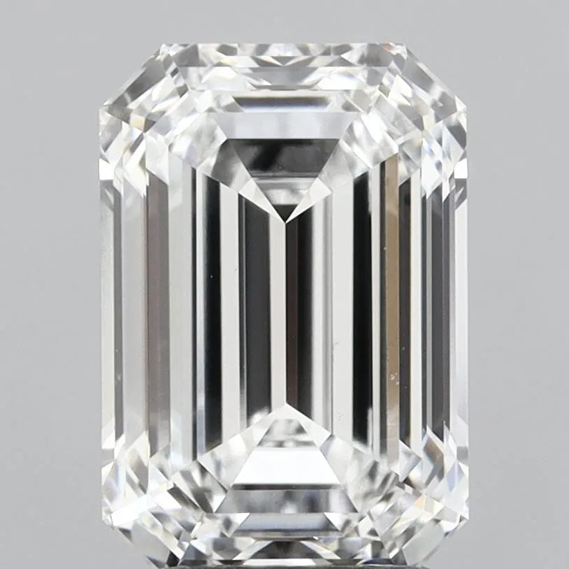 3.03ct Emerald Lab Grown Diamond (Colour D, Clarity VVS1, IGI Certified)