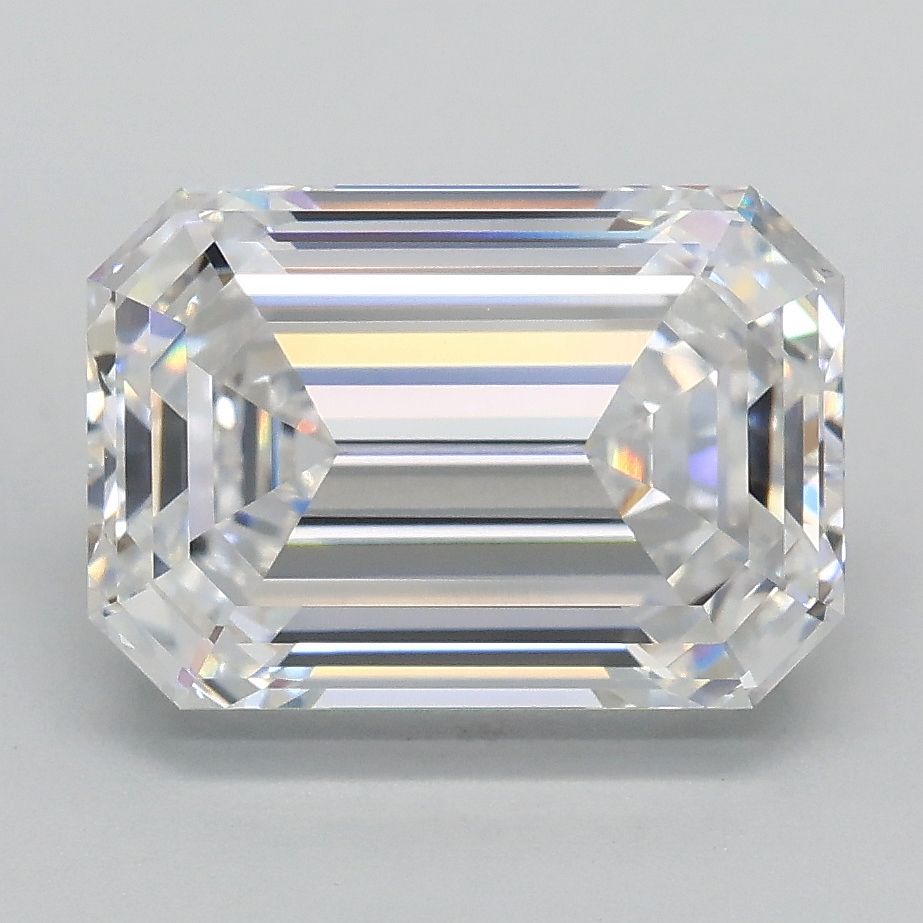 3.03ct Emerald Lab Grown Diamond (Colour D, Clarity VVS2, IGI Certified)