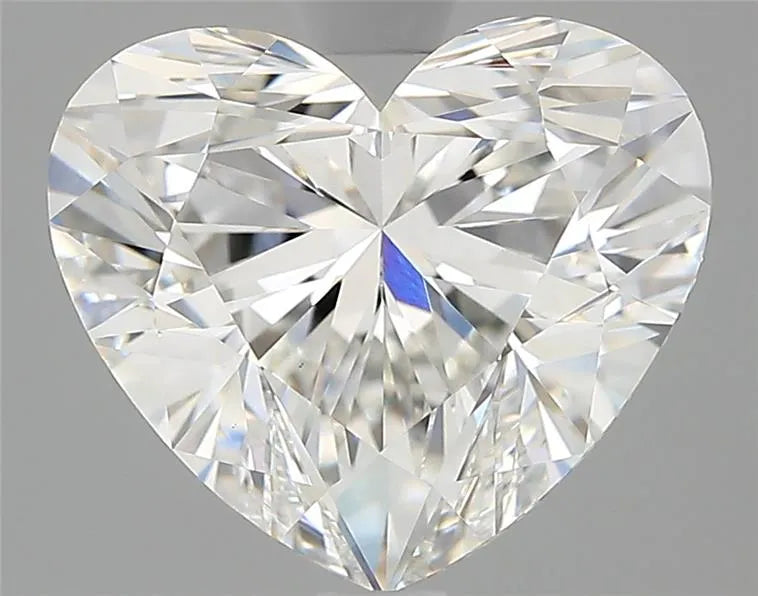 3.03ct Heart Lab Grown Diamond (Colour F, Clarity VVS2, IGI Certified)