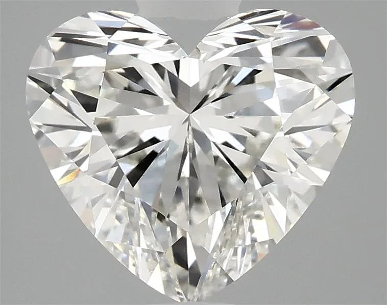 3.03ct Heart Lab Grown Diamond (Colour G, Clarity VS1, IGI Certified)