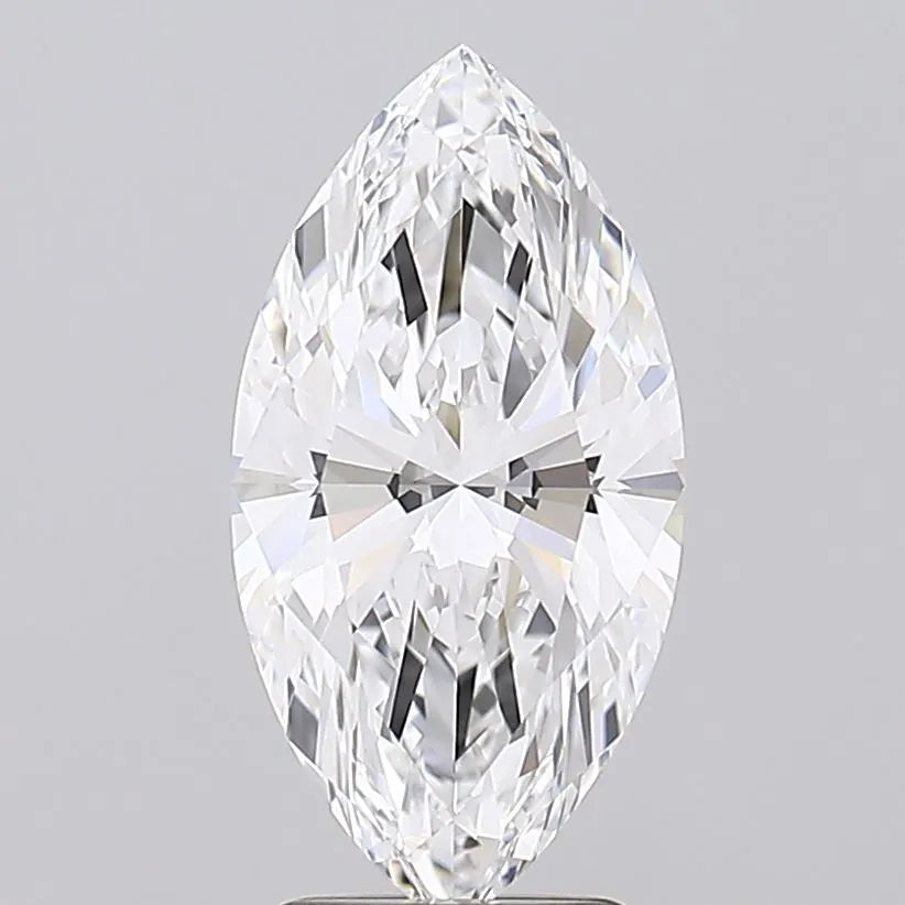 3.03ct Marquise Lab Grown Diamond (Colour D, Clarity FL, IGI Certified)