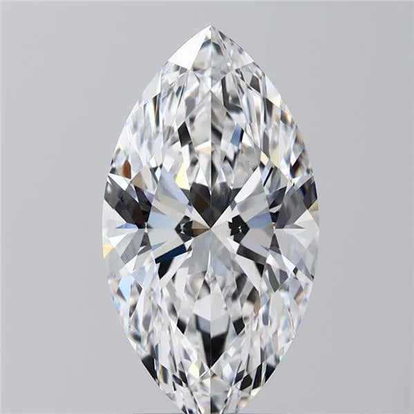 3.03ct Marquise Lab Grown Diamond (Colour D, Clarity VVS2, IGI Certified)