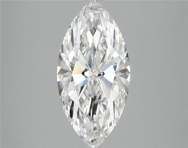 3.03ct Marquise Lab Grown Diamond (Colour D, Clarity VVS2, IGI Certified)