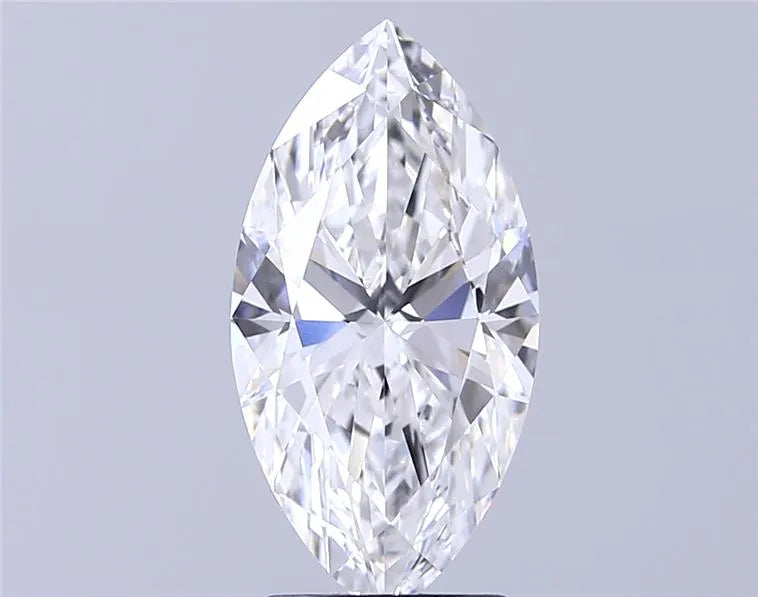 3.03ct Marquise Lab Grown Diamond (Colour E, Clarity VVS2, IGI Certified)
