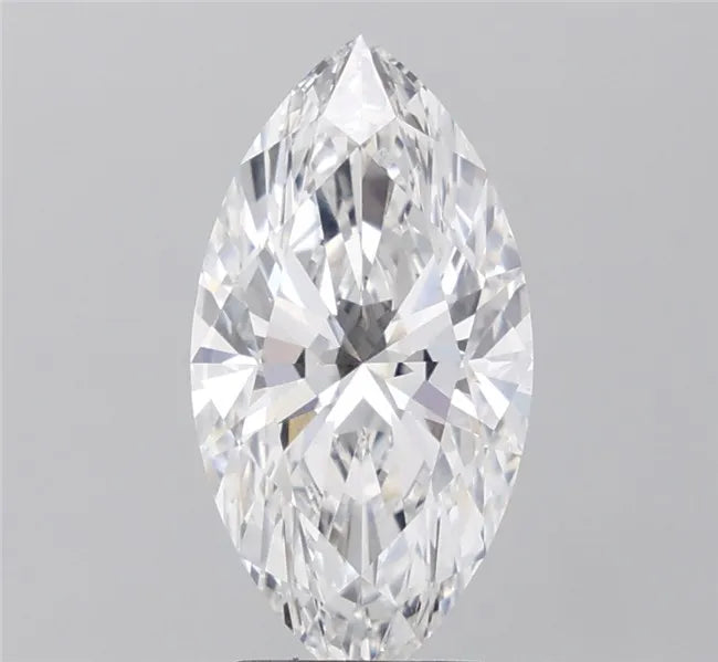 3.03ct Marquise Lab Grown Diamond (Colour E, Clarity VVS2, IGI Certified)