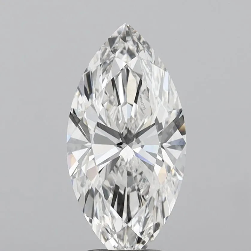 3.03ct Marquise Lab Grown Diamond (Colour F, Clarity VVS2, IGI Certified)