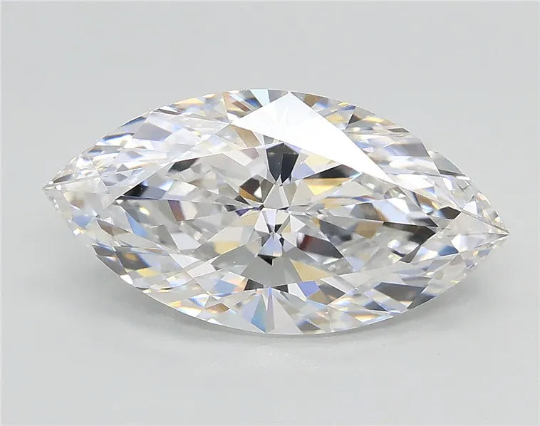 3.03ct Marquise Lab Grown Diamond (Colour F, Clarity VVS2, IGI Certified)