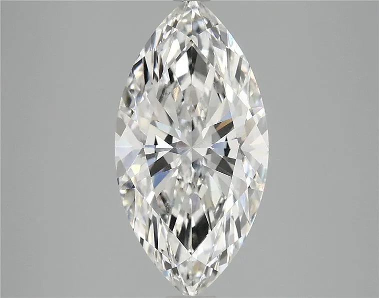 3.03ct Marquise Lab Grown Diamond (Colour G, Clarity VVS2, IGI Certified)