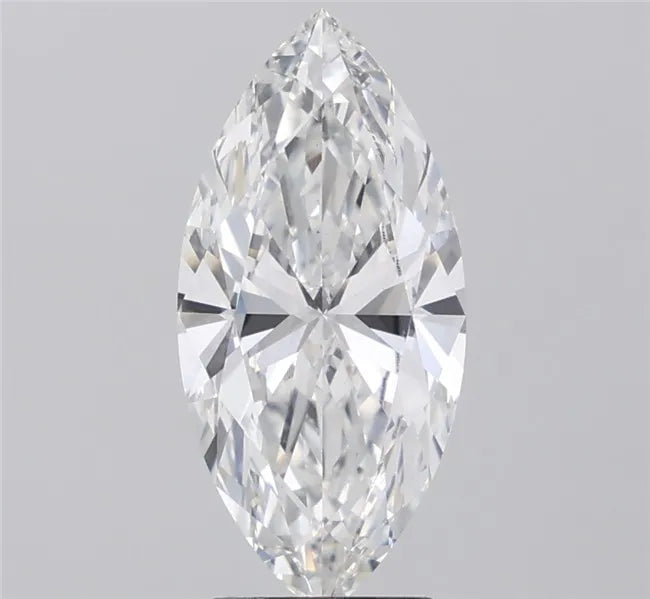 3.03ct Marquise Lab Grown Diamond (Colour G, Clarity VVS2, IGI Certified)