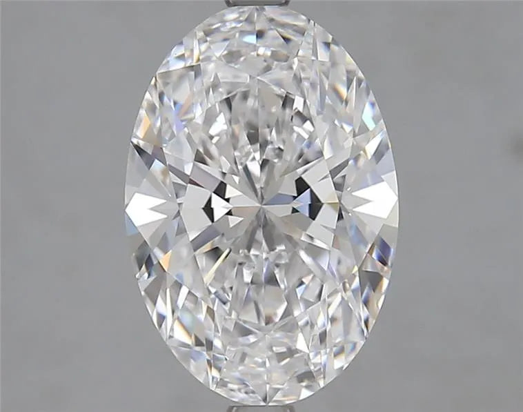 3.03ct Oval Lab Grown Diamond (Colour D, Clarity FL, IGI Certified)