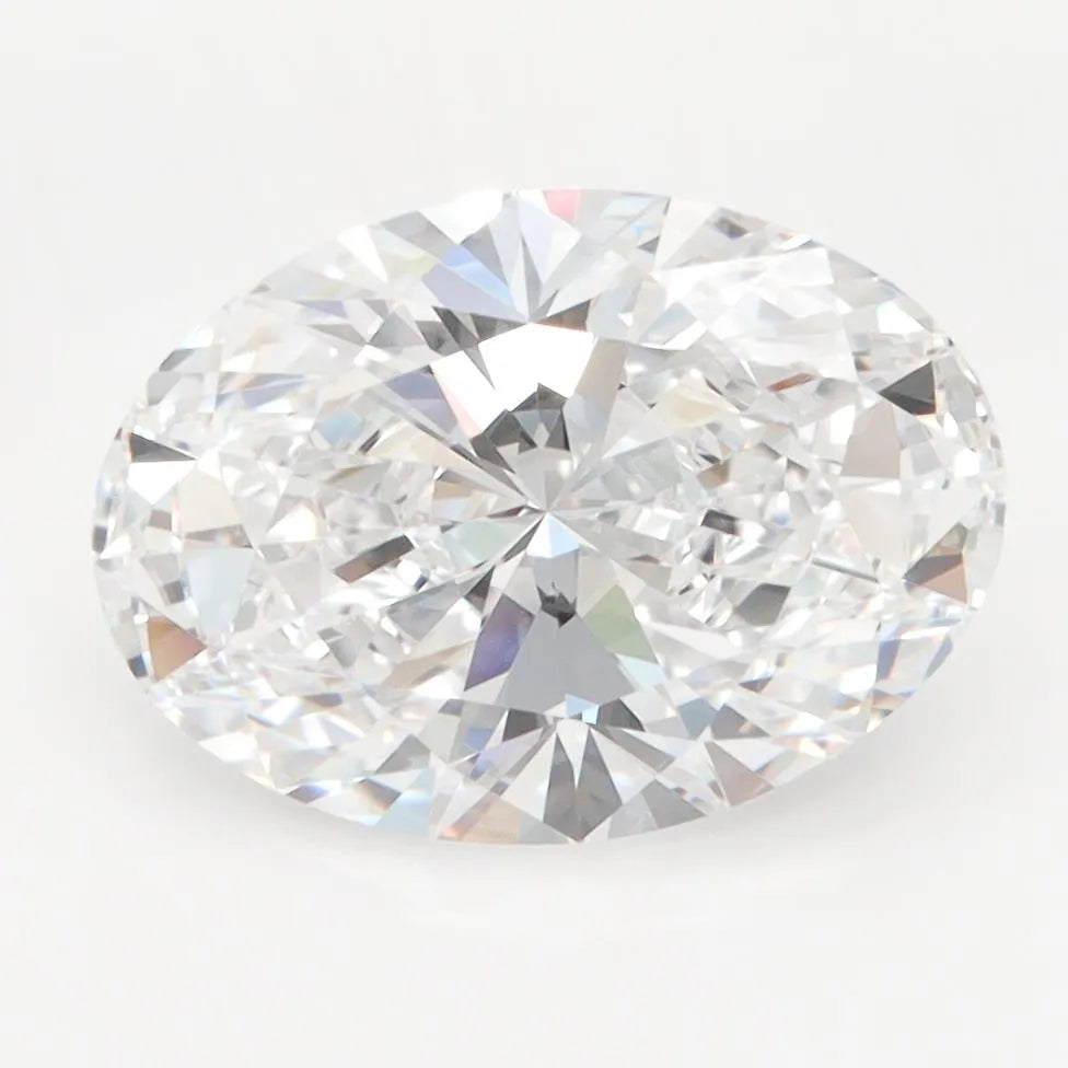 3.03ct Oval Lab Grown Diamond (Colour D, Clarity IF, IGI Certified)