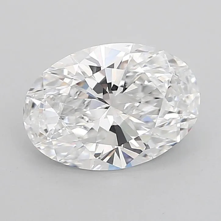 3.03ct Oval Lab Grown Diamond (Colour D, Clarity VVS1, IGI Certified)