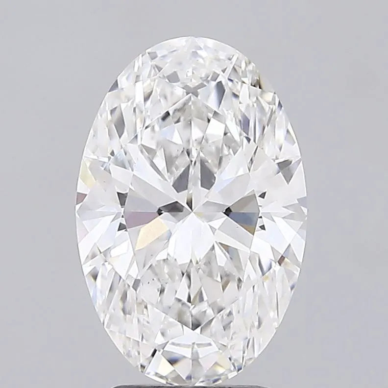 3.03ct Oval Lab Grown Diamond (Colour E, Clarity VS1, IGI Certified)