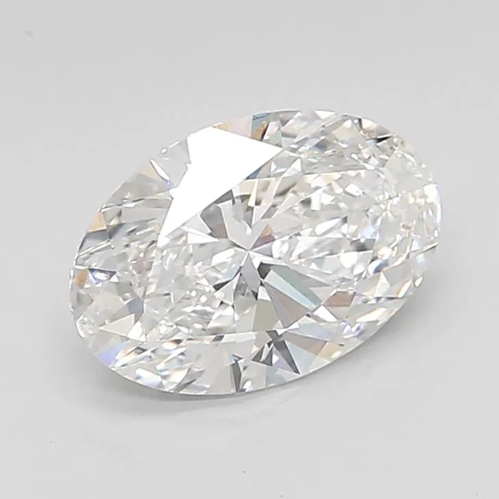 3.03ct Oval Lab Grown Diamond (Colour E, Clarity VVS2, IGI Certified)
