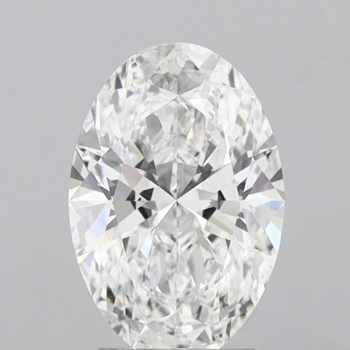 3.03ct Oval Lab Grown Diamond (Colour E, Clarity VVS2, IGI Certified)