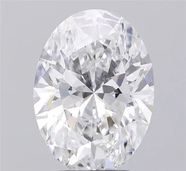 3.03ct Oval Lab Grown Diamond (Colour E, Clarity VVS2, IGI Certified)