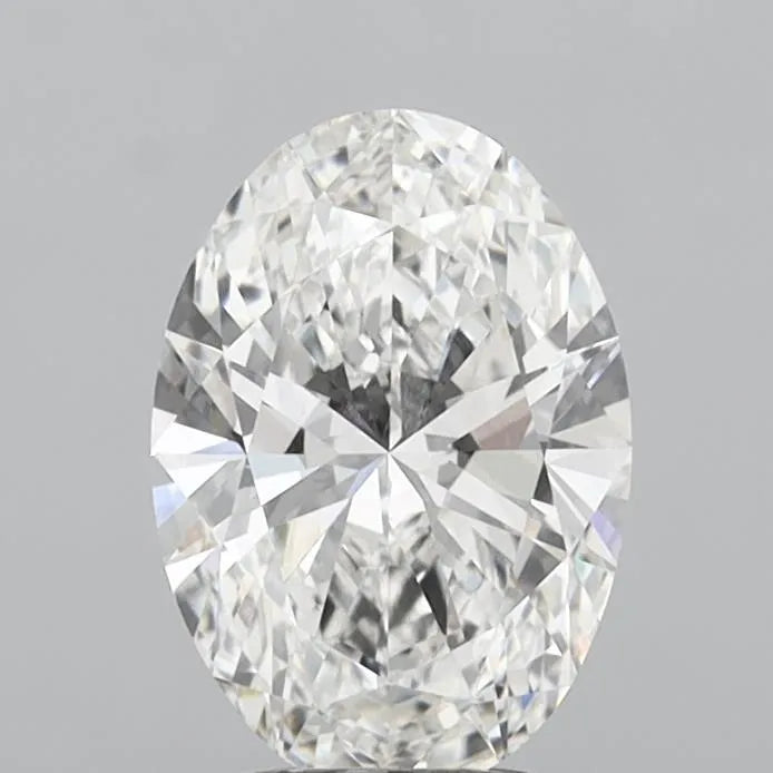 3.03ct Oval Lab Grown Diamond (Colour F, Clarity VVS2, IGI Certified)
