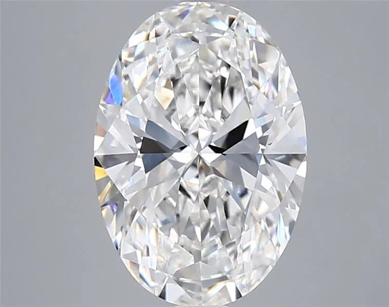 3.03ct Oval Lab Grown Diamond (Colour G, Clarity VVS2, IGI Certified)
