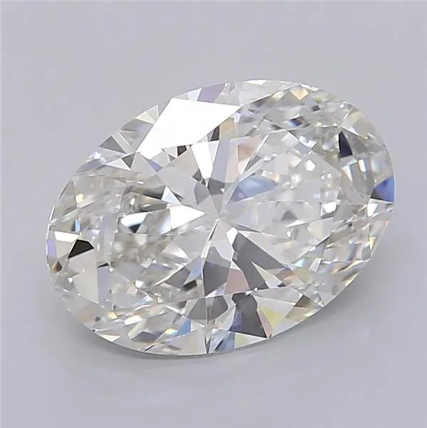 3.03ct Oval Lab Grown Diamond (Colour G, Clarity VVS2, IGI Certified)