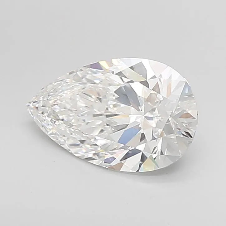 3.03ct Pear Lab Grown Diamond (Colour E, Clarity VVS2, IGI Certified)