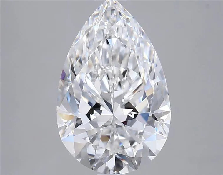 3.03ct Pear Lab Grown Diamond (Colour F, Clarity VVS1, IGI Certified)