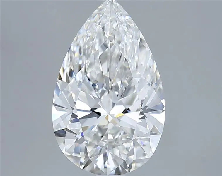 3.03ct Pear Lab Grown Diamond (Colour F, Clarity VVS2, IGI Certified)