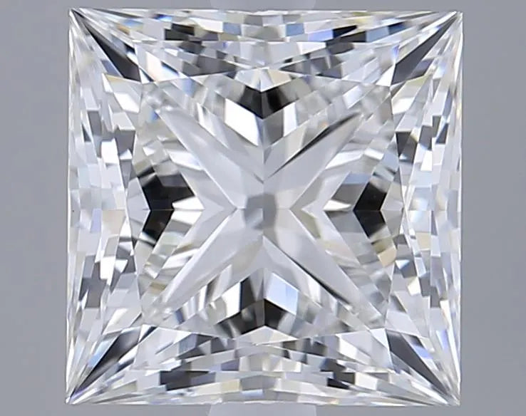 3.03ct Princess Lab Grown Diamond (Colour E, Clarity VVS2, IGI Certified)