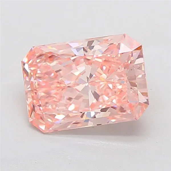 3.03ct Radiant Lab Grown Diamond (Colour Fancy Vivid Pink, Clarity VS1, IGI Certified)