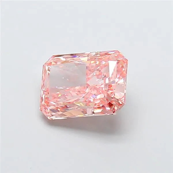3.03ct Radiant Lab Grown Diamond (Colour Fancy Vivid Pink, Clarity VS1, IGI Certified)