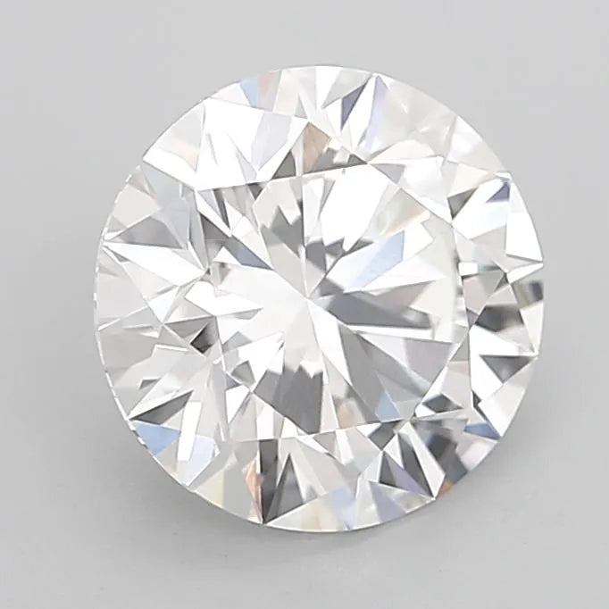 3.03ct Round Lab Grown Diamond (Colour E, Clarity VVS2, Cut ID, IGI Certified)