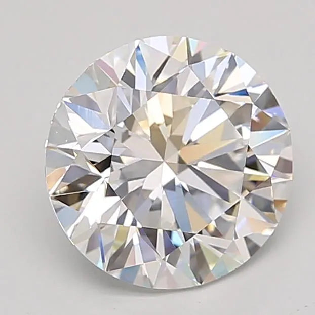 3.03ct Round Lab Grown Diamond (Colour F, Clarity VVS2, Cut ID, IGI Certified)