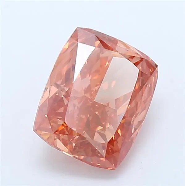 3.04ct Cushion modified Lab Grown Diamond (Colour Fancy Vivid Red, Clarity VVS2, IGI Certified)