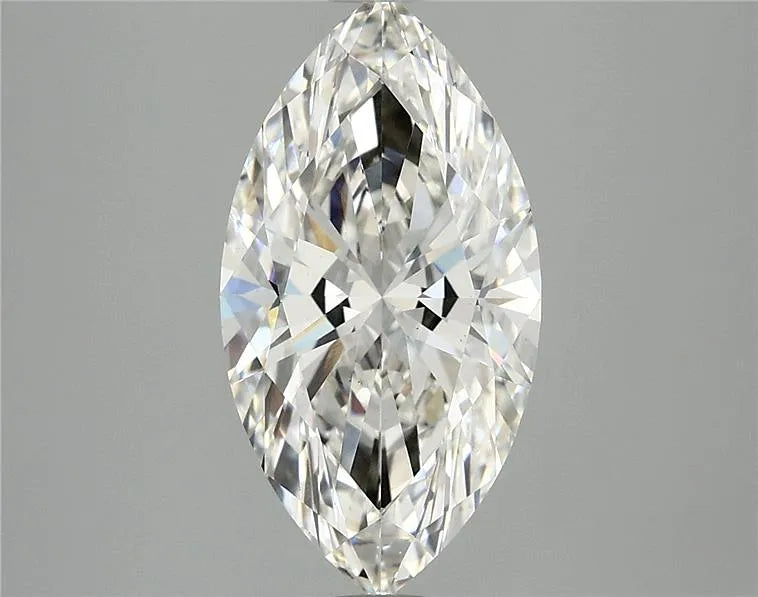 3.04ct Marquise Lab Grown Diamond (Colour G, Clarity VS2, IGI Certified)
