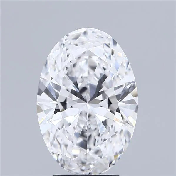 3.04ct Oval Lab Grown Diamond (Colour D, Clarity VVS2, IGI Certified)