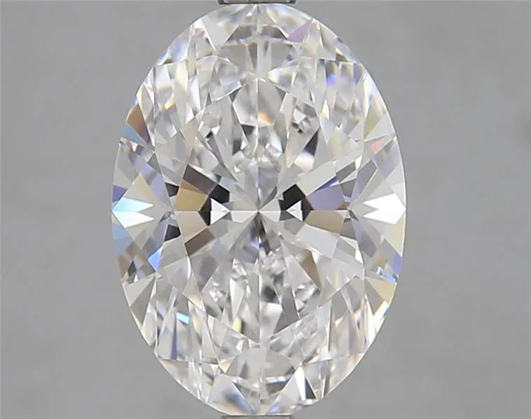 3.04ct Oval Lab Grown Diamond (Colour E, Clarity VVS2, GIA Certified)