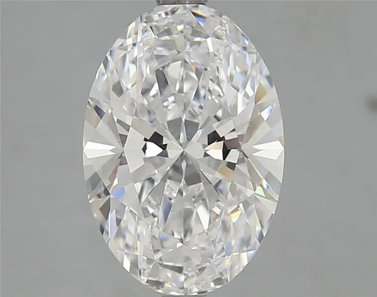 3.04ct Oval Lab Grown Diamond (Colour E, Clarity VVS2, GIA Certified)
