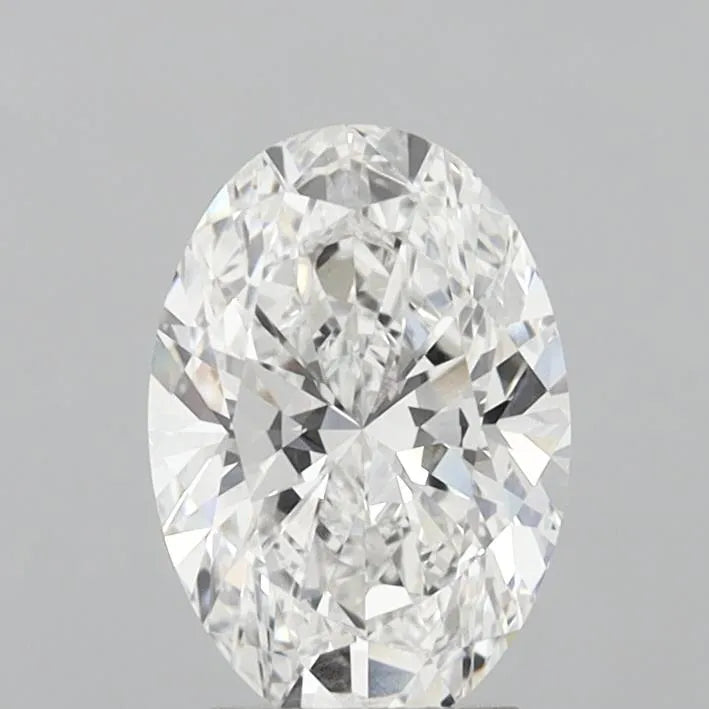 3.04ct Oval Lab Grown Diamond (Colour E, Clarity VVS2, IGI Certified)