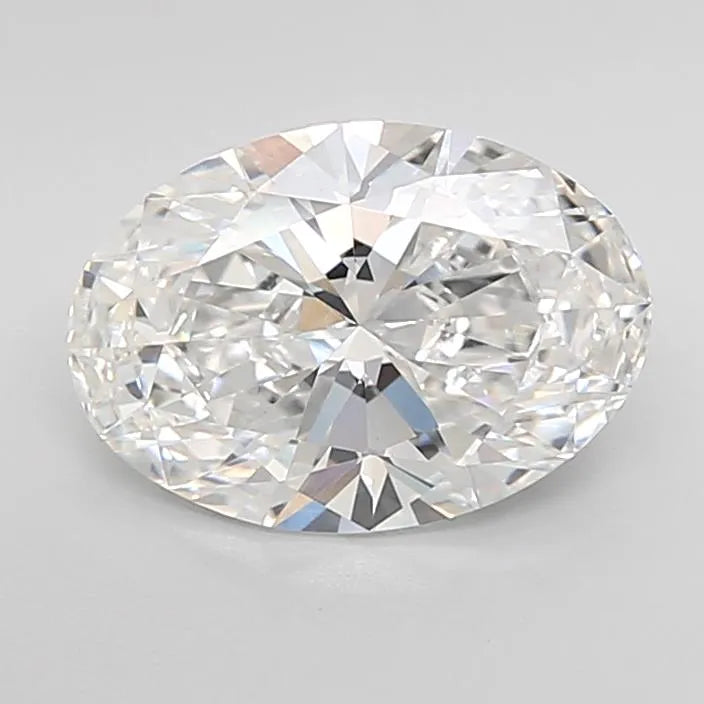 3.04ct Oval Lab Grown Diamond (Colour E, Clarity VVS2, IGI Certified)