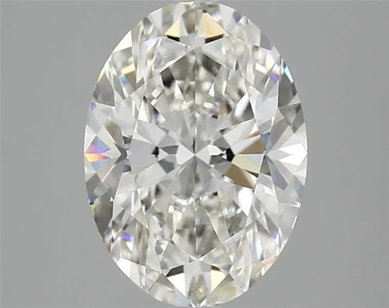 3.04ct Oval Lab Grown Diamond (Colour G, Clarity VVS2, IGI Certified)