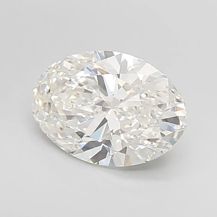 3.04ct Oval Lab Grown Diamond (Colour G, Clarity VVS2, IGI Certified)