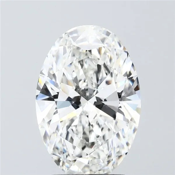 3.04ct Oval Lab Grown Diamond (Colour G, Clarity VVS2, IGI Certified)