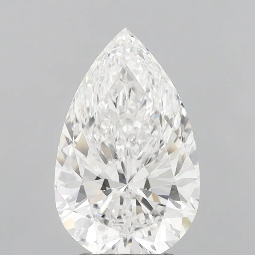 3.04ct Pear Lab Grown Diamond (Colour E, Clarity VS1, IGI Certified)