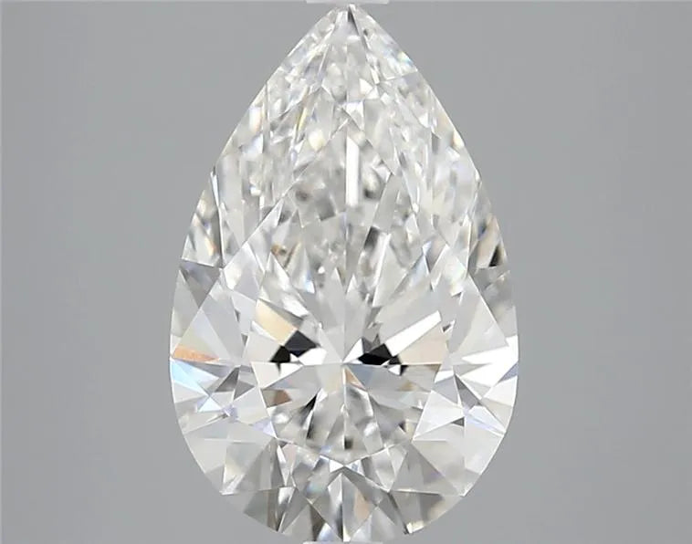 3.04ct Pear Lab Grown Diamond (Colour E, Clarity VVS2, IGI Certified)
