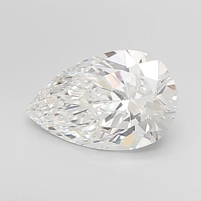 3.04ct Pear Lab Grown Diamond (Colour E, Clarity VVS2, IGI Certified)