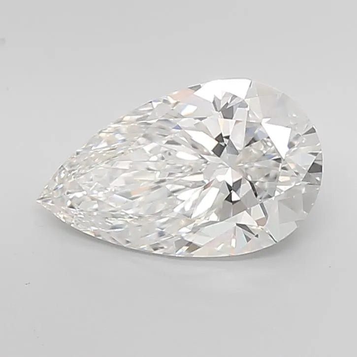 3.04ct Pear Lab Grown Diamond (Colour F, Clarity VVS2, IGI Certified)