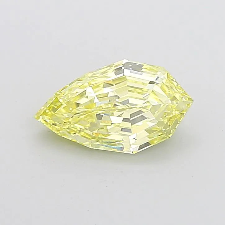 3.04ct Pear Lab Grown Diamond (Colour Fancy Yellow, Clarity VS1, IGI Certified)