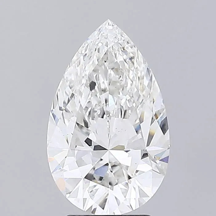 3.04ct Pear Lab Grown Diamond (Colour G, Clarity VS1, IGI Certified)