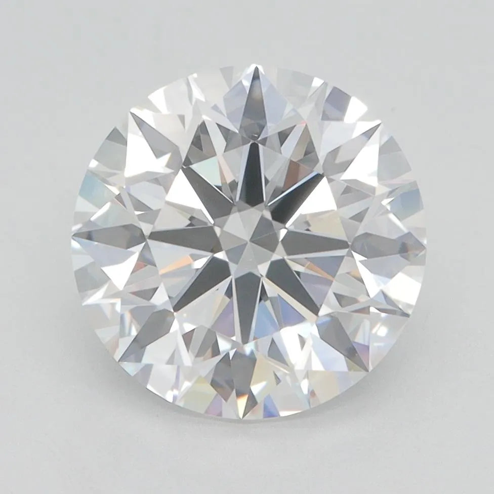 3.04ct Round Lab Grown Diamond (Colour E, Clarity VVS2, Cut ID, IGI Certified)