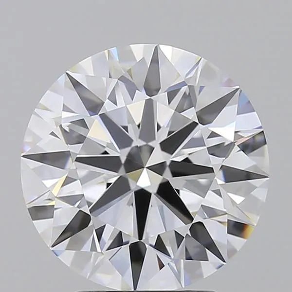 3.04ct Round Lab Grown Diamond (Colour F, Clarity IF, Cut ID, IGI Certified)